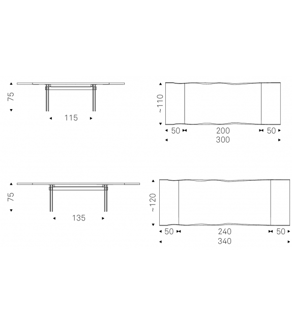 Ikon Table Cattelan Italia