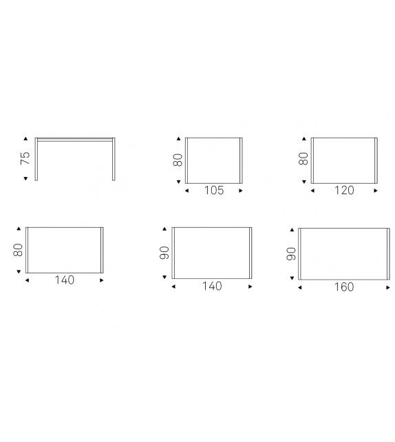 Pedro Table Cattelan Italia