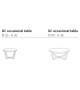 DC Occasional Table Tavolino Ceccotti Collezioni