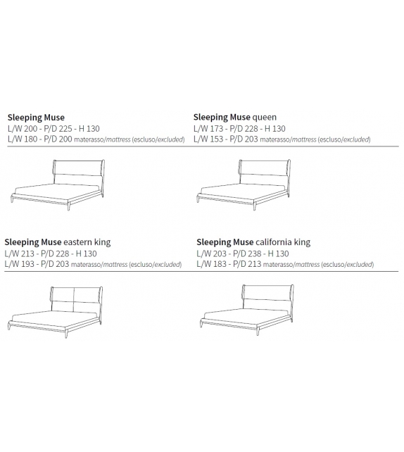 Sleeping Muse Cama Ceccotti Collezioni