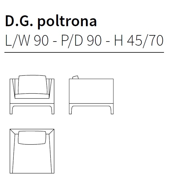 D.G. Ceccotti Collezioni Sessel