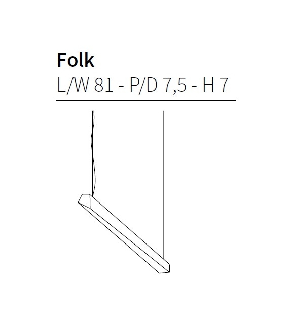 Folk Ceccotti Collezioni Suspension