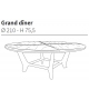 Grand Diner Ceccotti Collezioni Tisch