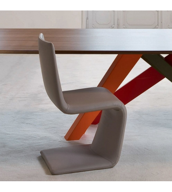 Tip Toe Bonaldo Gepolsterter Stuhl