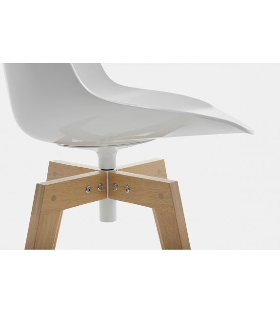 Flow Chair Iroko MDF Italia Outdoor