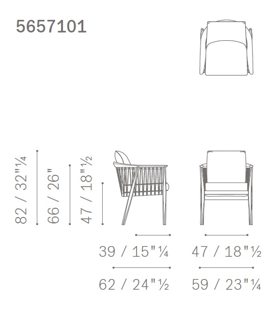 Viola Poltrona Frau Petit Fauteuil