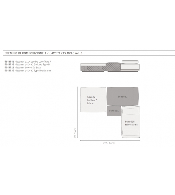 Grant Poltrona Frau Puf