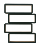 Kubedesign: Damaris 135 Bookcase