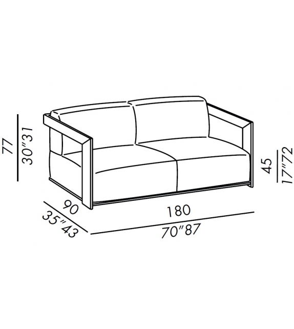 Claud Meridiani Sofa