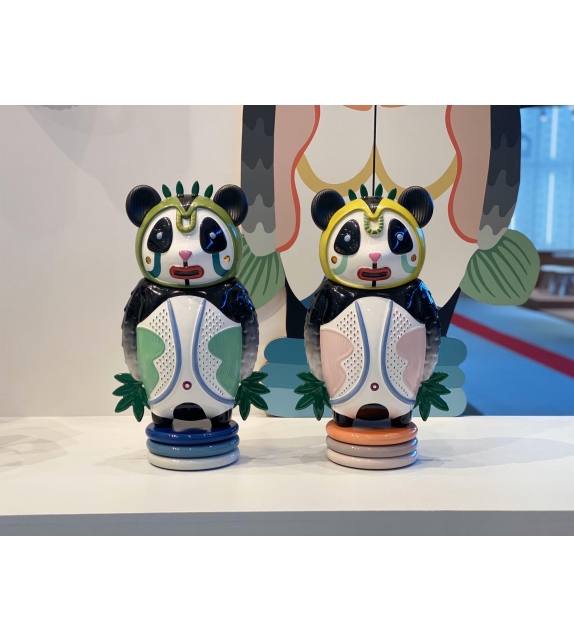 Ready for shipping - Bernardo Panda Bosa Sculpture
