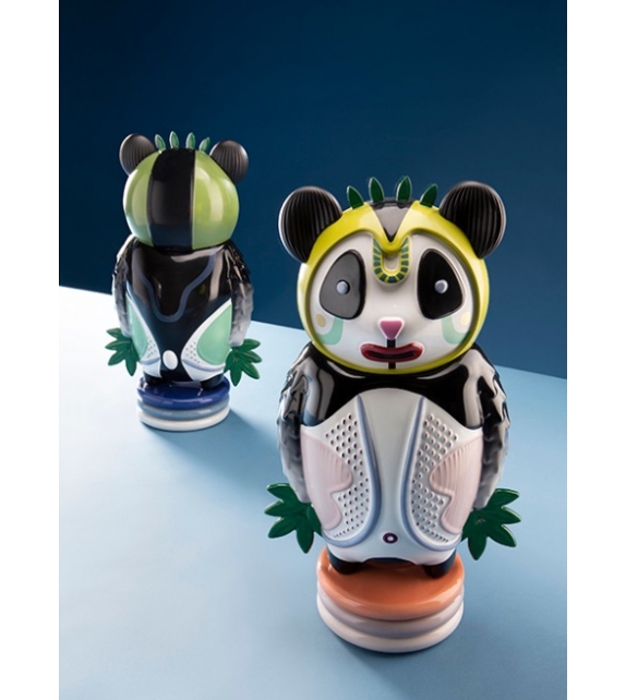 Ready for shipping - Bernardo Panda Bosa Sculpture