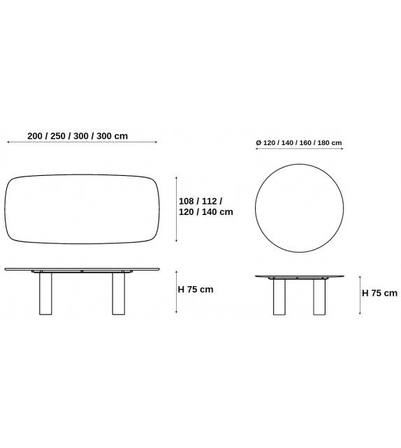 Geometric Bonaldo Mesa