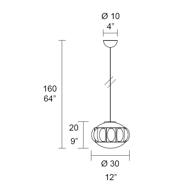 Arabesque 6985/1 MMLampadari Suspension Lamp