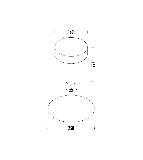 PoPuP Davide Groppi Lampe de Table