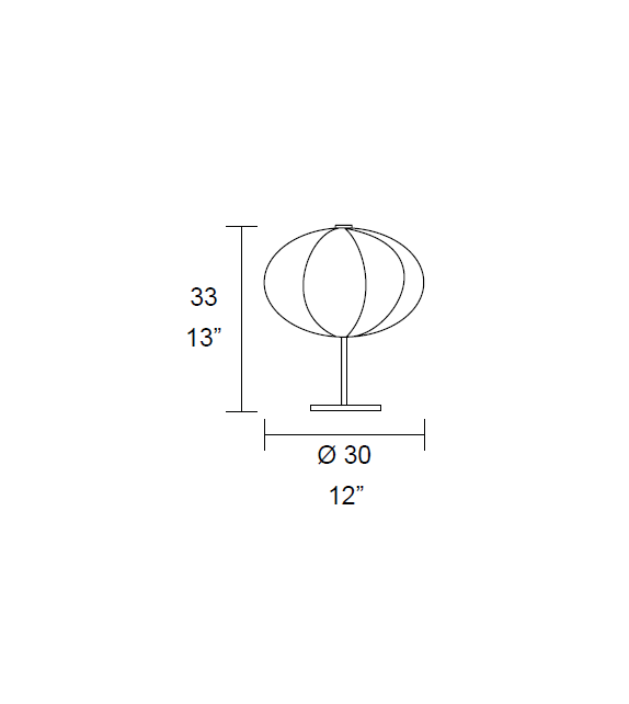 Arabesque 6997/L1 MMLampadari Table Lamp