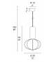 Balloon 7206/1P MMLampadari Pendant Lamp