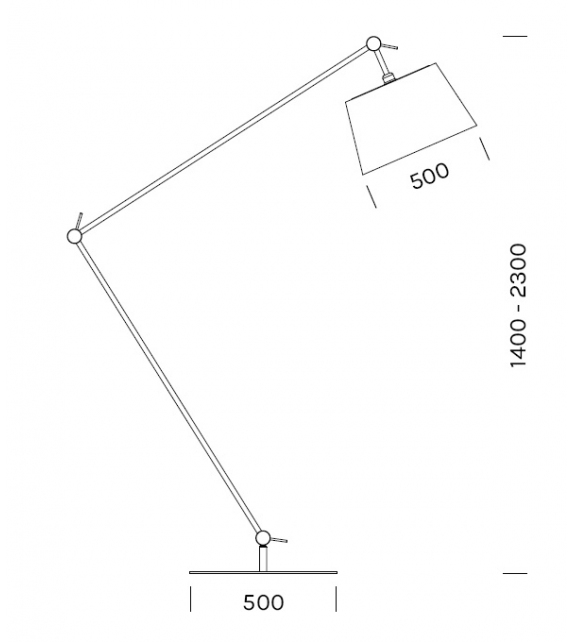 Jointed Olev Floor Lamp
