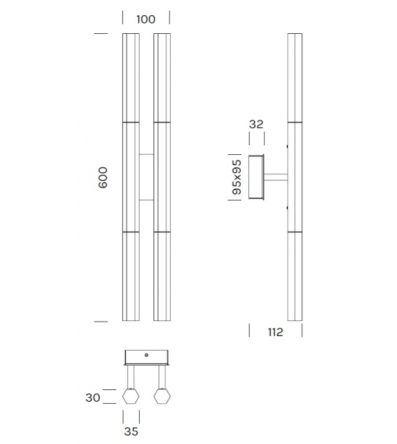 Shine Plumage Olev Wall Lamp