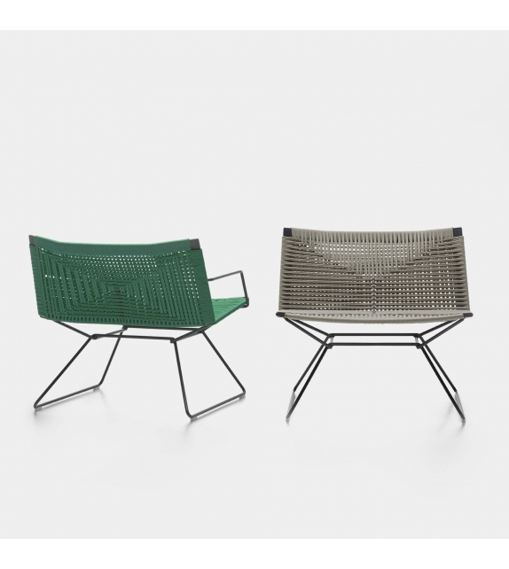 Neil Twist Armchair MDF Italia Outdoor Sillón