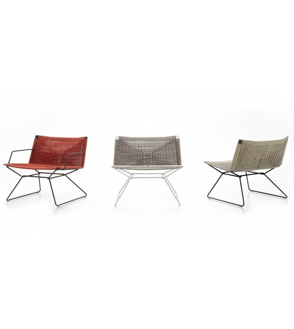 Neil Twist Armchair MDF Italia Outdoor Sillón