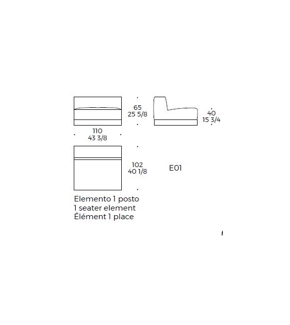 Caring Stripes Liu Jo Canapé
