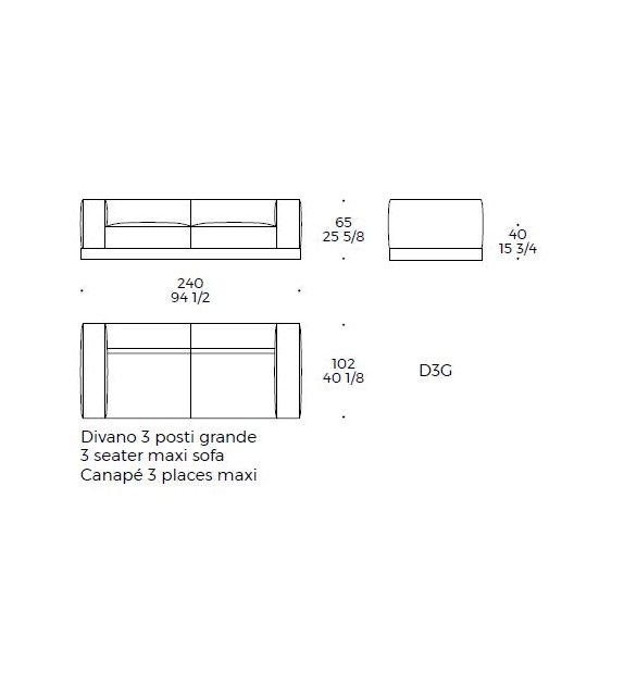 Caring Stripes Liu Jo Divano