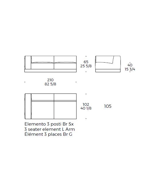 Caring Stripes Liu Jo Divano