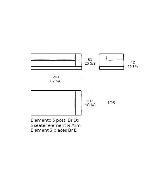 Caring Stripes Liu Jo Sofá
