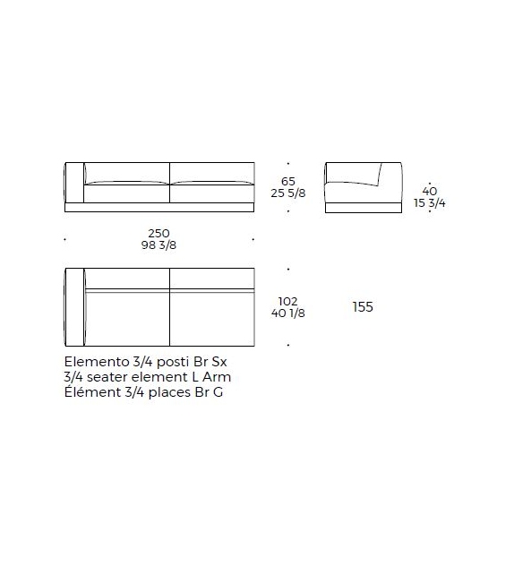 Caring Stripes Liu Jo Divano