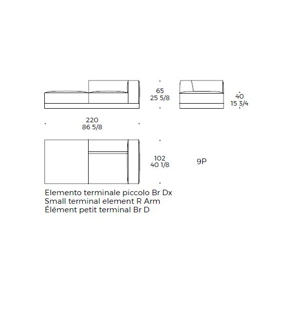 Caring Stripes Liu Jo Sofá
