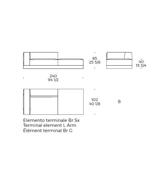 Caring Stripes Liu Jo Divano