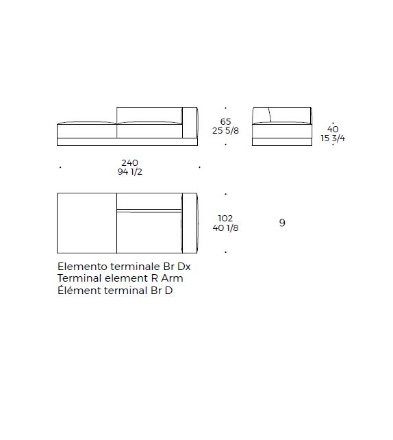 Caring Stripes Liu Jo Sofá