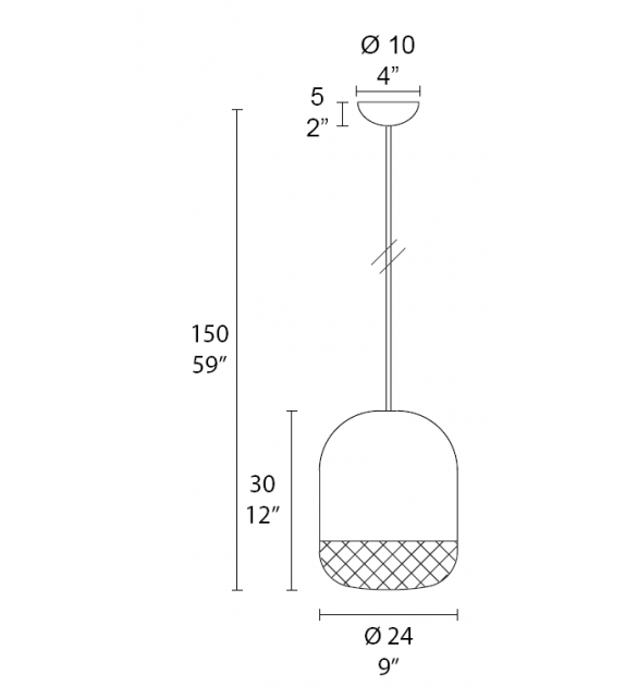 Balloton 7213/1 Pill MMLampadari Hängelampe