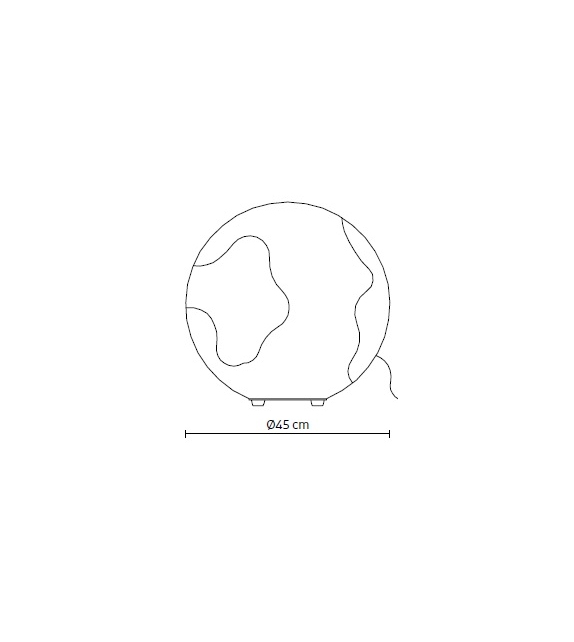 Ululì Karman Làmpara de Pie