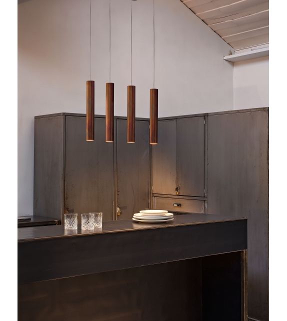 Cylinder Olev Suspension Lamp