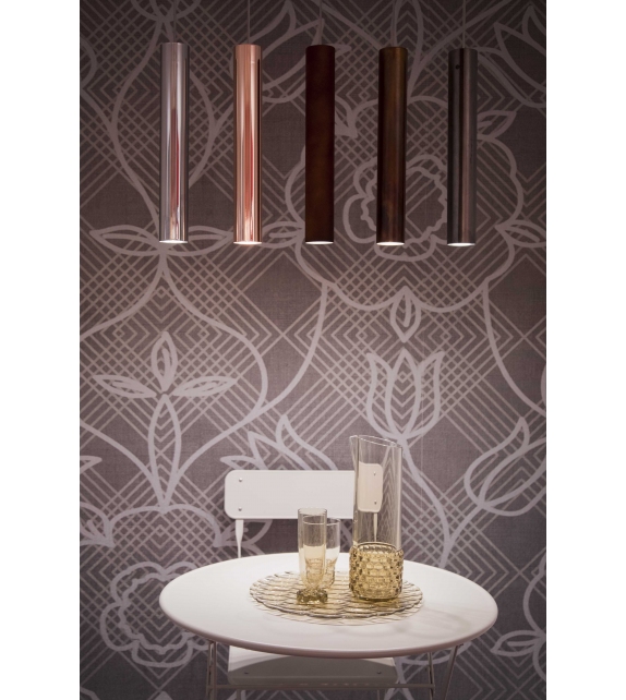 Cylinder Olev Suspension Lamp