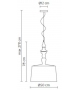 Alì e Babà Karman Lampada a Sospensione