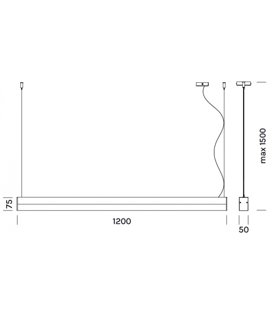 Sword Olev Suspension Lamp