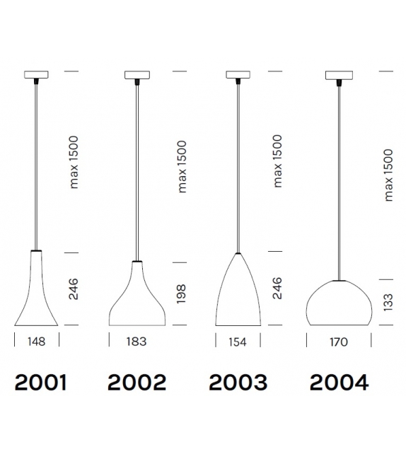 Blancnoir Olev Suspension Lamp