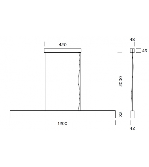 Mercedes Olev Suspension Lamp