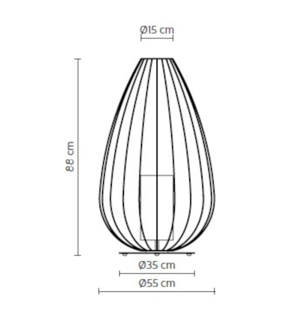 Cell Karman Tischleuchte