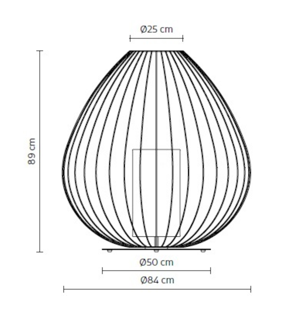 Cell Karman Lampe de Table