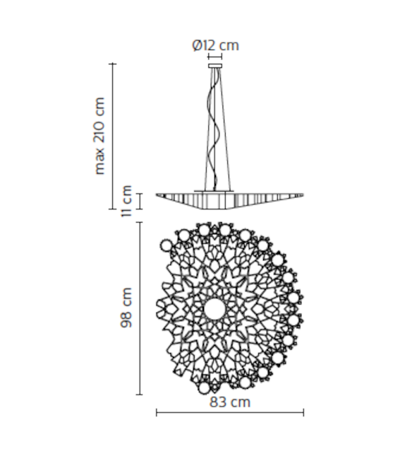 Notredame Karman Hängeleuchte