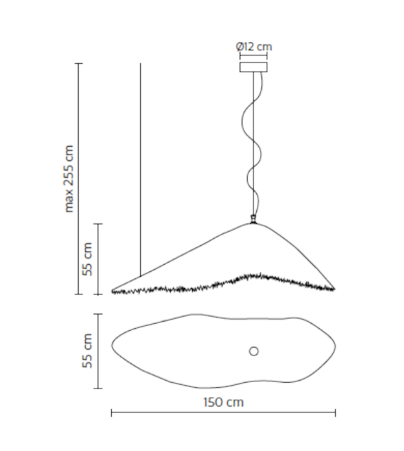 Moby Dick Karman Hängeleuchte