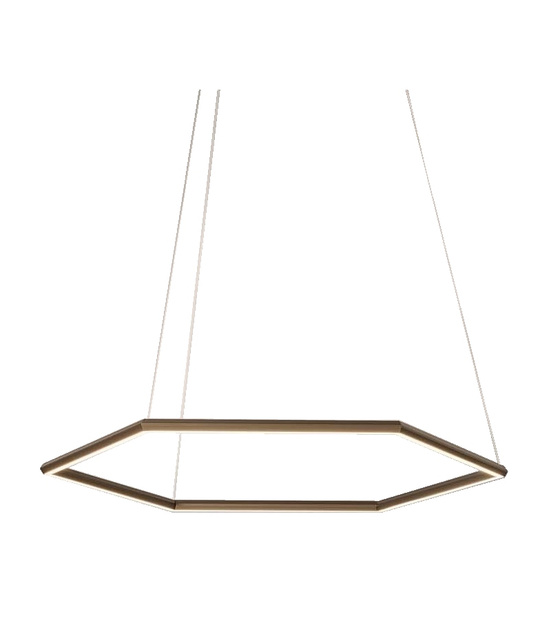 Poly Esagono Olev Lampada a Sospensione