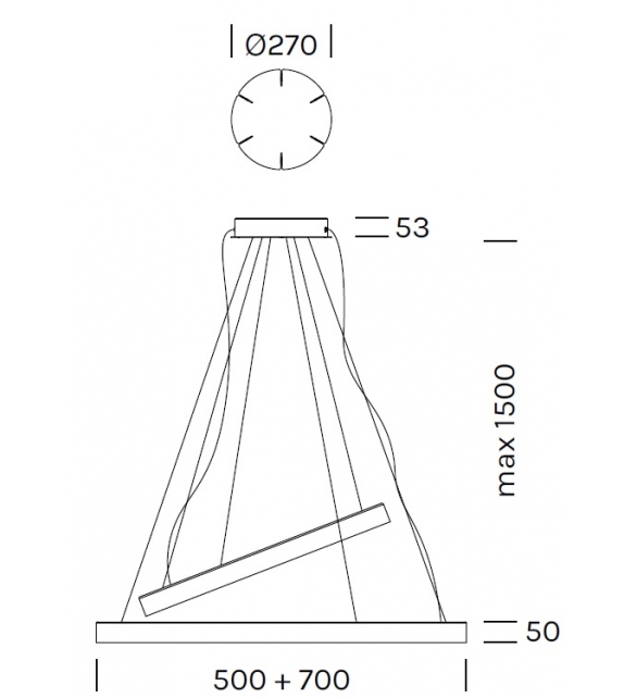 Gavin Olev Suspension Lamp