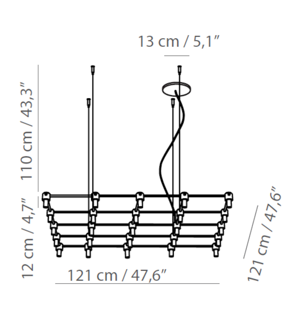 505 Quadrante Tooy Pendant Lamp