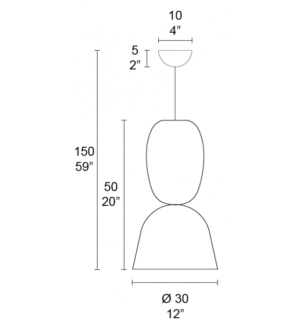 Pineapple 7214/1 MMLampadari Suspension Lamp