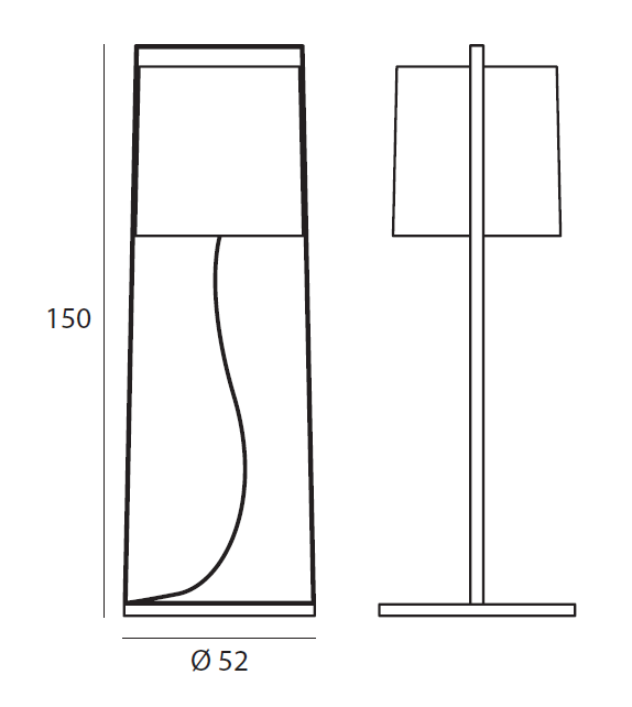 551 Macao Tooy Floor Lamp