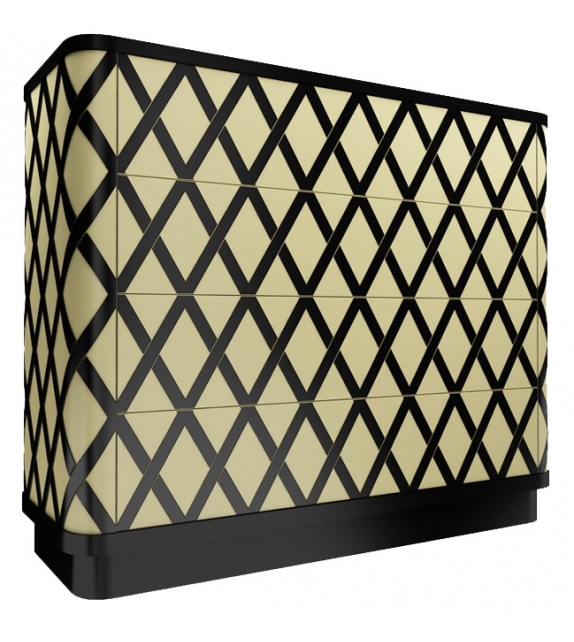 Napoleon Scarlet Splendour Cassettiera